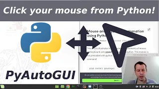 Mouse and keyboard automation using Python | PyAutoGUI