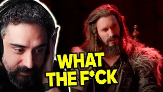 THIS is what ANXIETY looks like (at 6:43) | Reaction to Low Bass Singer -  Over The Misty Mountains