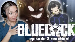 THIS KID IS A MONSTER !! | Blue Lock Episode 2 Reaction