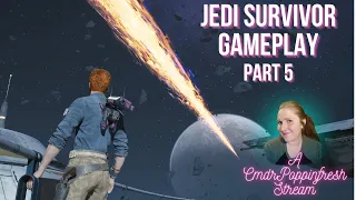 Moon Base Infiltration  | Jedi Survivor Gameplay | Stream Part 5