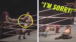 10 Times WWE Wrestlers Secretly Apologised During A Match