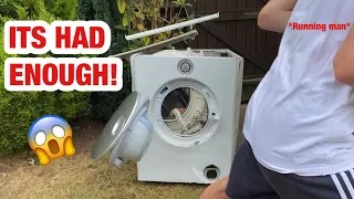 Indesit Moon SIXL145 washing machine || It’s had enough!! (part 2) brick in washing machine