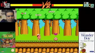 NESTalgia vs Zona Supersonica - Wonder Boy vs Adventure Island