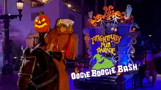 Frightfully Fun Parade At The Oogie Boogie Bash 2023 | Disney California Adventure Park