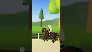 Riding My Stallion Gold Again-Wild Horse Islands Roblox