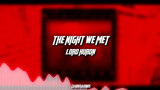 the night we met - lord huron | edit audio [+edit]