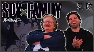 Grandma Reacts To Spy X Family | Episode 2 "Secure A Wife" | GRANIME