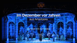 Im Dezember vor Jahren aus Anastasia | Instrumentale/Karaoke Version