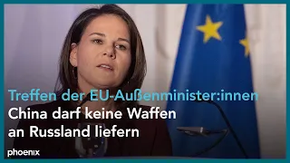 Statement von Annalena Baerbock nach dem Treffen der EU-Außenminister:innen am 20.02.23