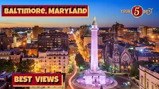 BALTIMORE, MARYLAND Drone Video Tour