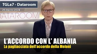 Milena Gabanelli: l'accordo Italia-Albania della Meloni per gestire i migranti 🤡