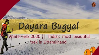 Dayara Bugyal trek 2020 ||  India's  most  beautiful Trek in Uttarakhand  || Himalayan Hikers