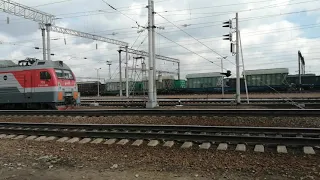 ЭП1М-778 с поездом №61 Москва Нальчик