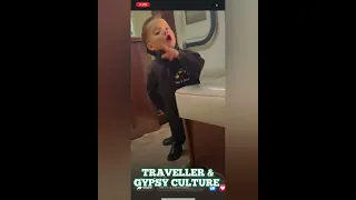 little Traveller Boy vexed at father 🤣 - (Relatable Traveller and Gypsy Culture)