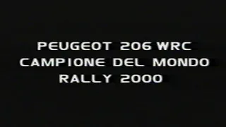 Peugeot 206 WRC 2000 world rally champion [Peugeot promo]