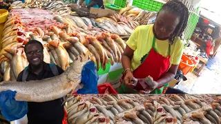 JAMAICAN First Visit to GUYANA Bourda Market