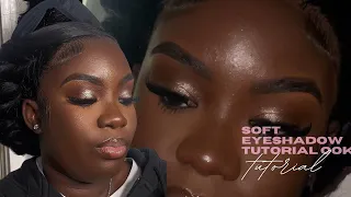 Soft glam detailed makeup tutorial | dark skin friendly tutorial