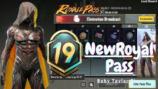 M19 ROYAL PASS 1 TO 50 RP REWARDS | And 2.4 UPDATE (PUBG MOBILE)#pubgmobile #m19#royalpass