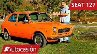 SEAT 127 de 1974 | Coches CLÁSICOS | Prueba / Test / Review en español | #Autocasión
