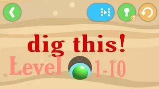 Dig this! new game play 2020 level 1-10