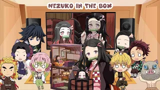 Demon Slayer React to Nezuko in The Box Animation (ft. Hashira)