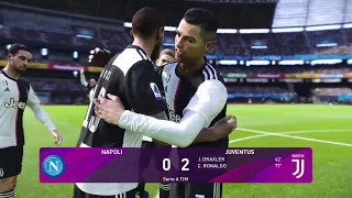 NAPOLI vs JUVENTUS - PES Master League Season 1 (JUVENTUS) Episode 12 (PS4 Gameplay)