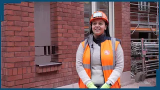 Les Bâtisseuses - Shérazad Fernana, ingénieure travaux DEMATHIEU BARD, Village des médias