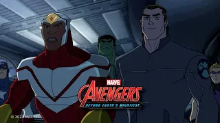 Iron Man und The Avengers kämpfen gegen Nighthawk | Avengers: Fast Forward Folge 7