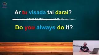 Anglų kalba pradedantiesiems - Never, always, usually...Pagrindiniai dažnio prieveiksmiai.