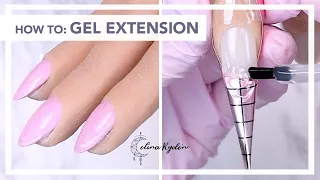 TUTORIAL | HOW TO DO A GEL EXTENSION USING JIMMYGEL | SOAK OFF GEL IN A BOTTLE | LIGHT ELEGANCE