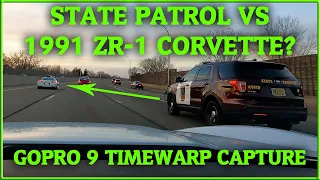 State Patrol Versus 1991 ZR-1 Corvette