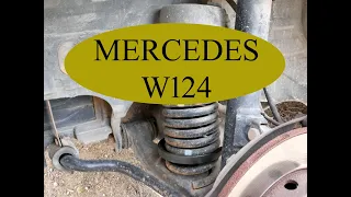 Mercedes Benz W124 - Como cambiar los muelles de suspensión de su coche