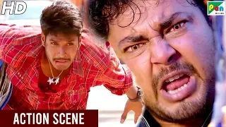 Sundeep Kishan Fight Scene With Tanish | Mass Masala | Hindi Dubbed Movie | Pragya Jaiswal, Regina