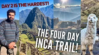 COMPLETE Four Day Inca Trail to Machu Picchu! Ruins, Food, Llamas! Alpaca Expeditions