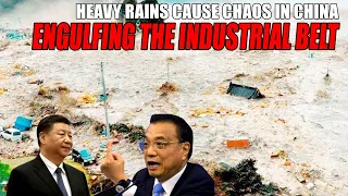 Heavy rains cause chaos in China, engulfing the industrial belt! Three gorges dam | china flood 2022