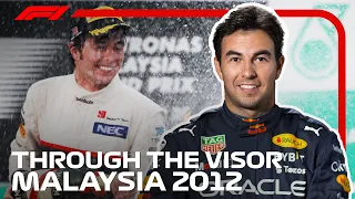 Sergio Perez On His Maiden Podium In Malaysia | Through The Visor