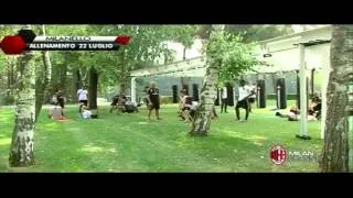 Milanello Allenamento 22-07-2013 Part 2