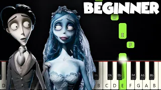 The Piano Duet - Corpse Bride | BEGINNER PIANO TUTORIAL + SHEET MUSIC by Betacustic