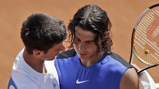 Nadal VS. Djokovic First EVER Match in 2006 | Beginning of a Legendary Rivalry