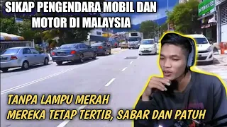 SALUTE 🇲🇾‼️ SIKAP PENGENDARA MOBIL DAN MOTOR DI JALAN RAYA MALAYSIA TANPA LAMPU MERAH