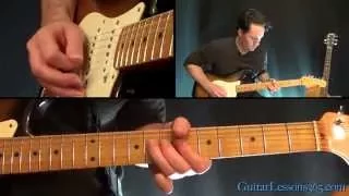 Johnny B. Goode Guitar Lesson - Chuck Berry - Solo