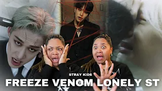 So Many Emotions! | STRAY KIDS - Freeze, Venom, & Lonely St. MV  | Reaction