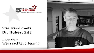 Star-Trek Experte Dr. Hubert Zitt: Interview zur Weihnachtsvorlesung