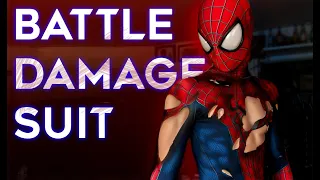 DIY Battle Damaged Spider Man Cosplay