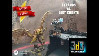 Tyranids vs Grey Knights [ Warhammer 40k 2,000 point Battle Report ]