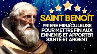 🙌🏻 PRIÈRE MIRACULEUSE DE SAINT BENOÎT POUR METTRE FIN AUX ENNEMIS ET APPORTER SANTÉ ET ARGENT