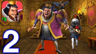 Angry King: Scary Pranks - Gameplay Walkthrough Part 2 - Pranks Level 2-13 (Android /iOS)