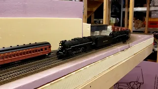 Short: Doubleheader Proto 2000 NKP Nickel Plate Road 2-8-4 Berkshire w/ Freight Train (QSI & TCSWOW)