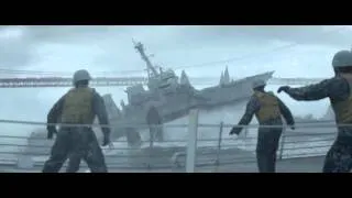 Godzilla (2014) - Attack at Pacific Ocean Scene [HD]