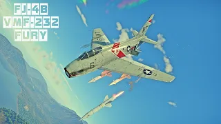 FJ-4B VMF-232 Fury | ОБ ЭТОМ САМОЛЕТЕ МЕЧТАЛИ ВСЕ в War Thunder